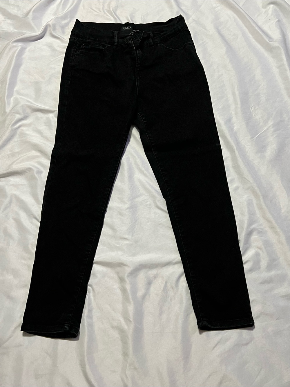 Women's Black Skinny Stretch Jeans